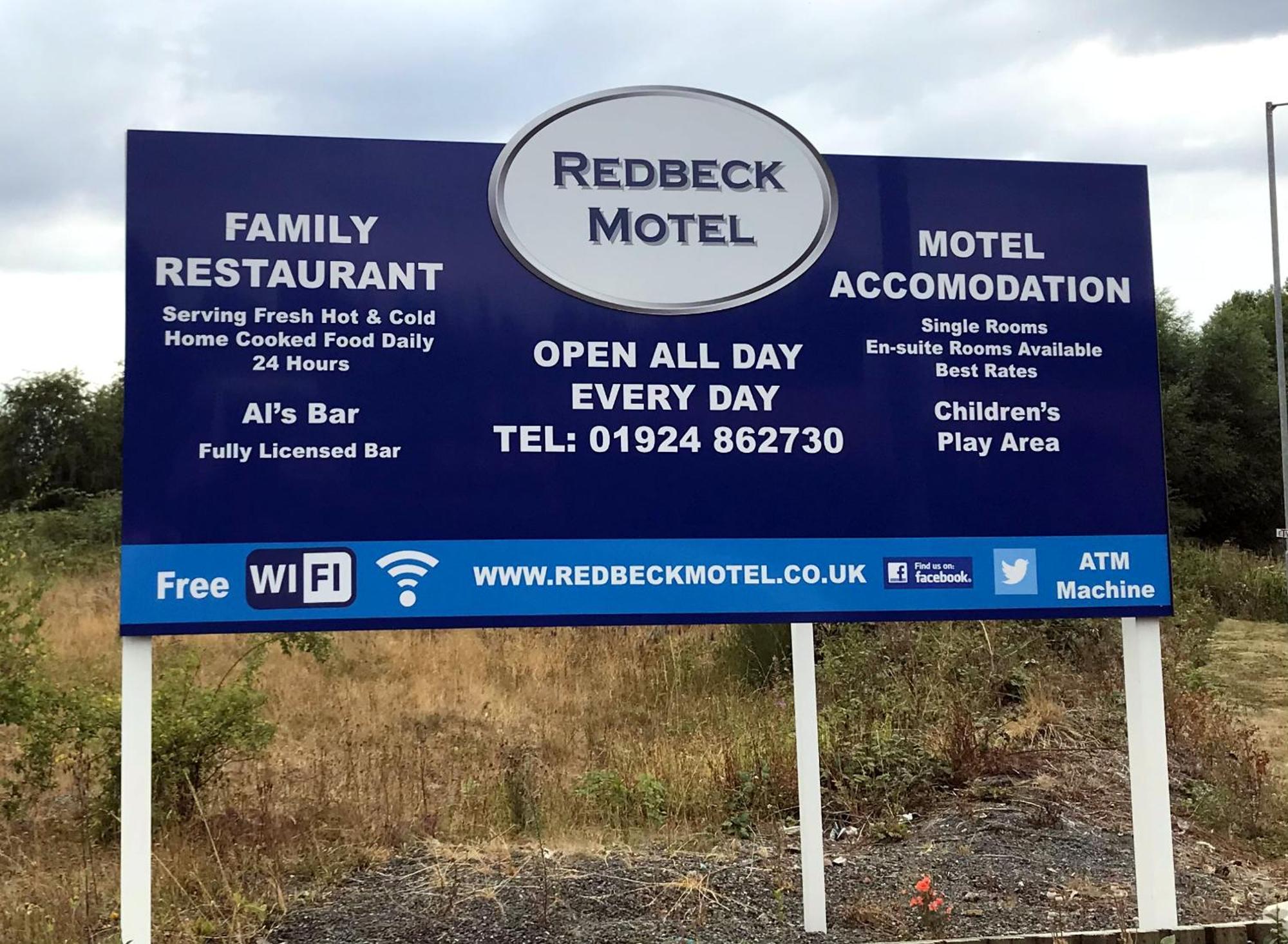 Redbeck Motel Wakefield Esterno foto